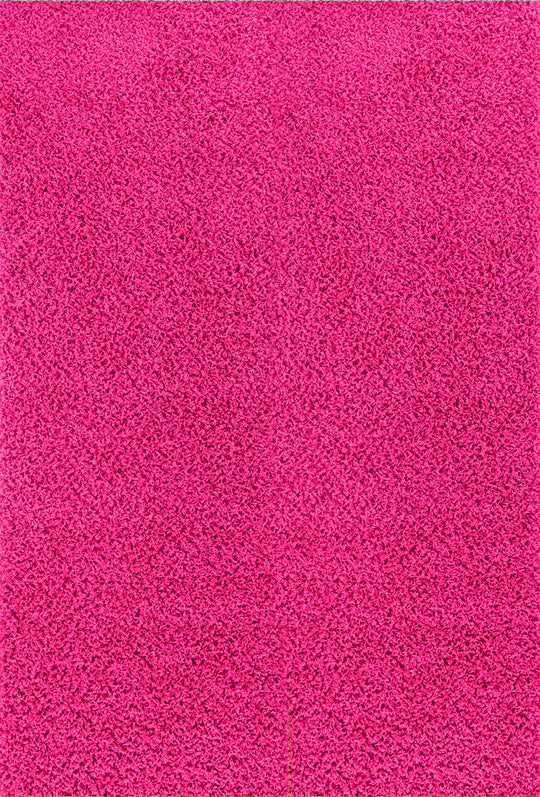 Tapis Shaggy Moderne Fuschia Boracay