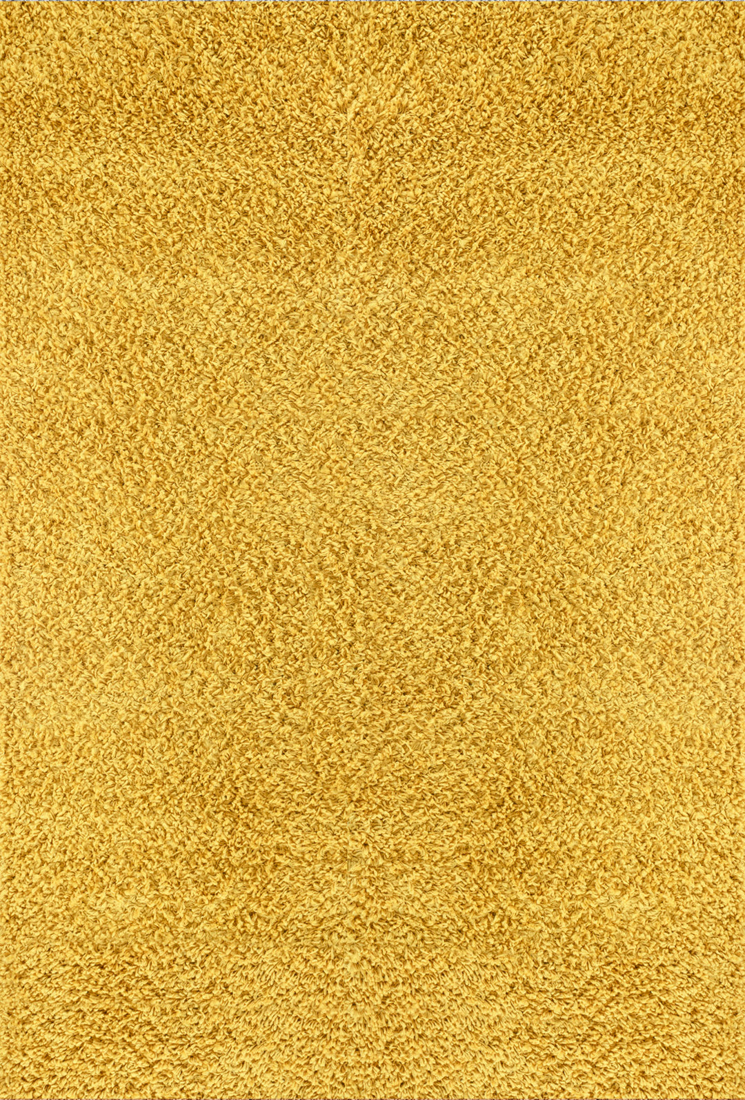 Tapis Shaggy Moderne Jaune Boracay