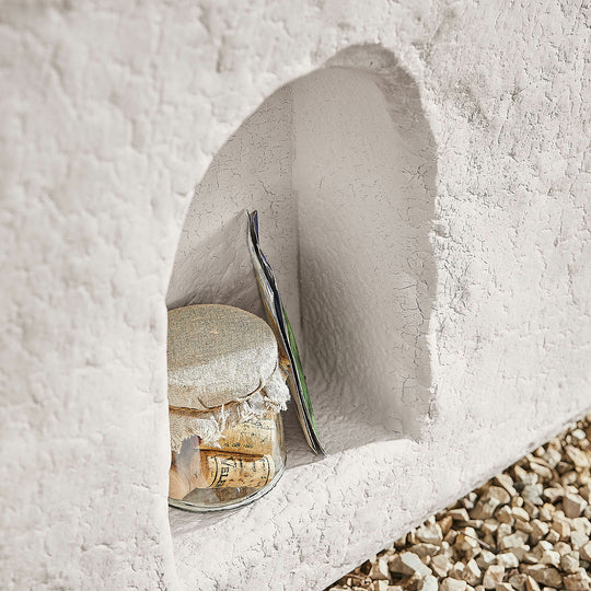 Fontaine de jardin LOBERON Pisticci en fer blanc — photo produit