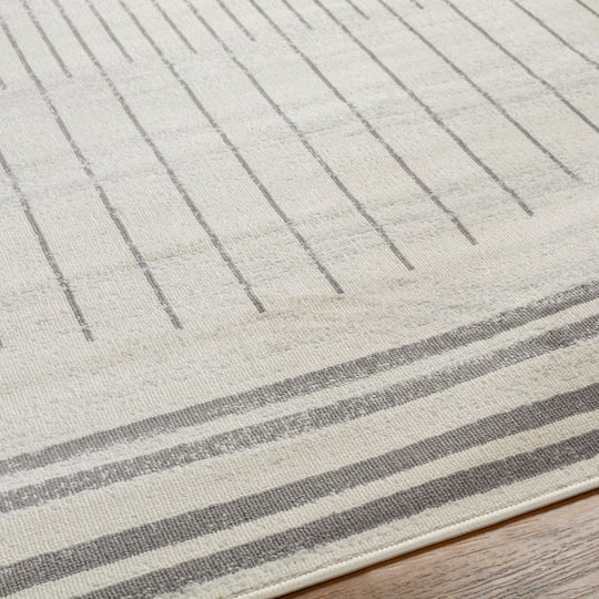 Tapis Scandinave Moderne Beige/Gris Santiago