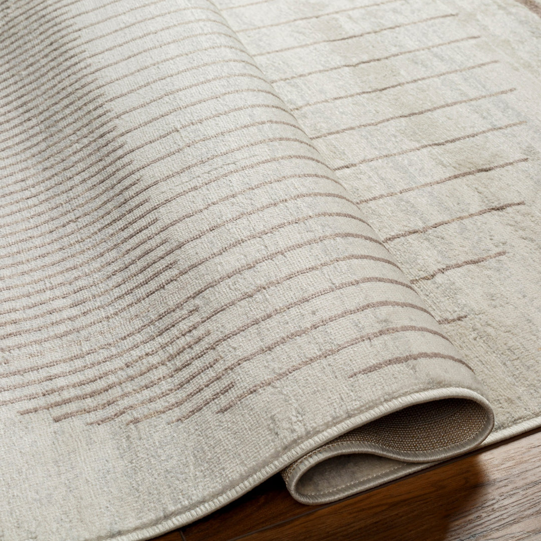 Tapis de Couloir Scandinave Moderne Brun/Ivoire Santiago