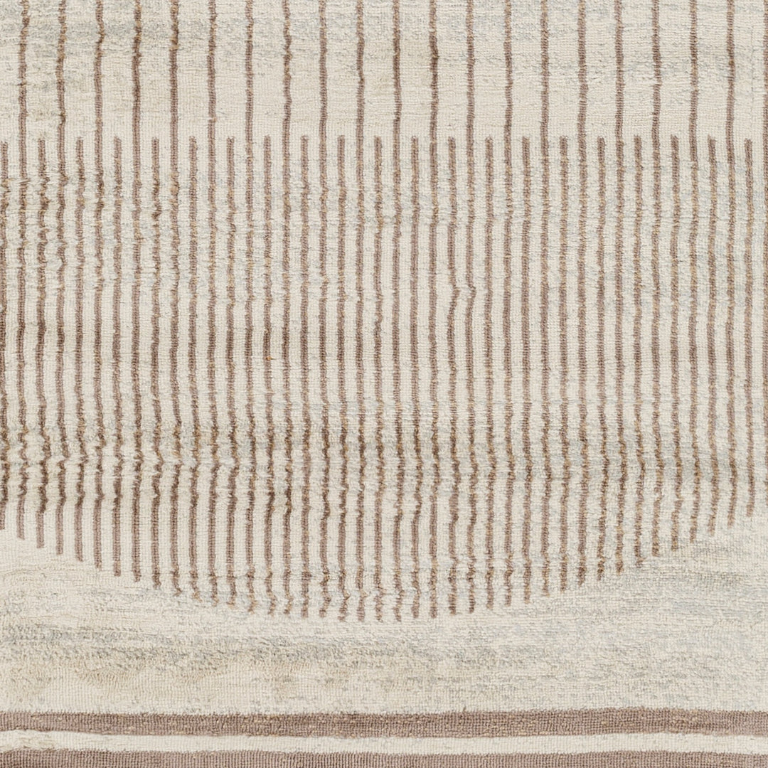 Tapis de Couloir Scandinave Moderne Brun/Ivoire Santiago