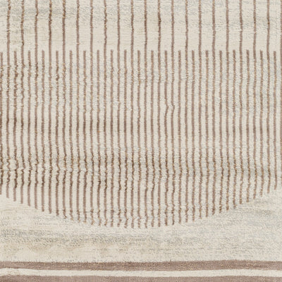 Tapis de Couloir Scandinave Moderne Brun/Ivoire Santiago