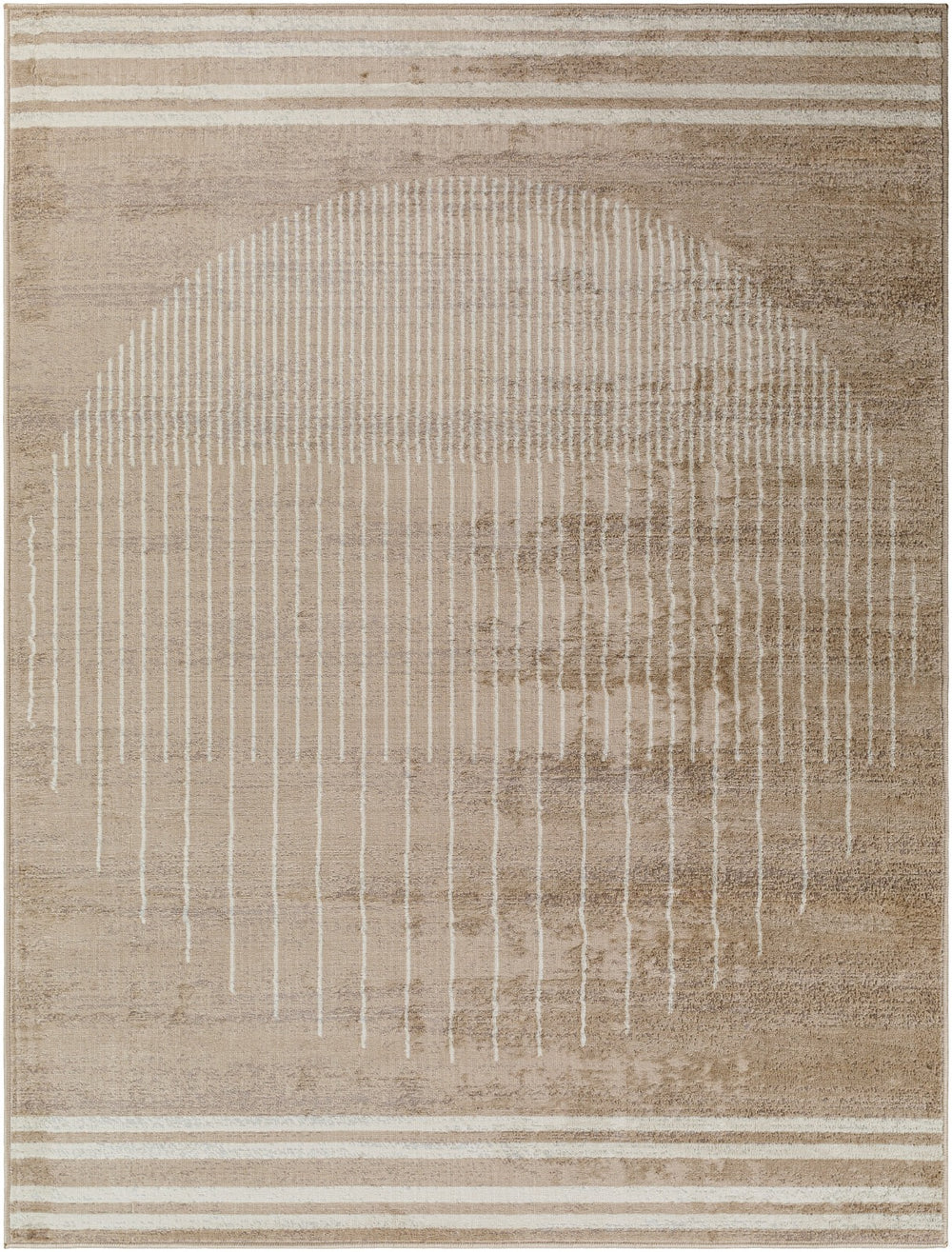 Tapis Scandinave Moderne Brun/Beige Santiago
