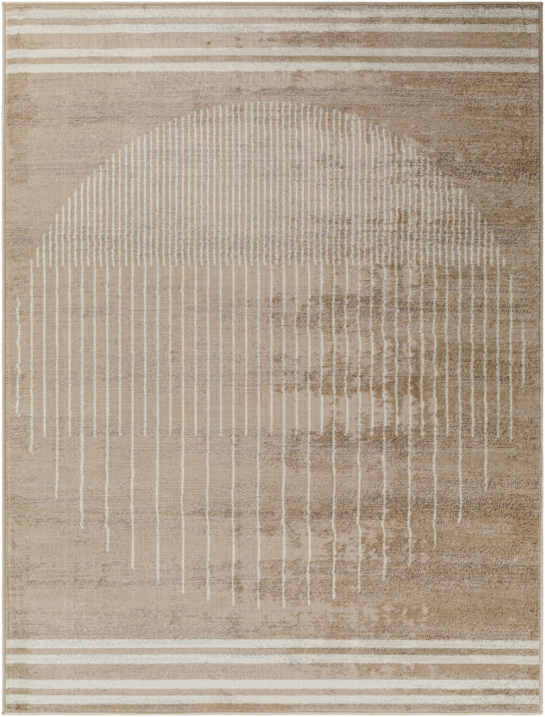 Tapis Scandinave Moderne Brun/Beige Santiago