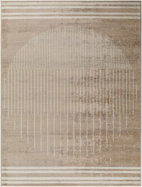 Tapis Scandinave Moderne Brun/Beige Santiago