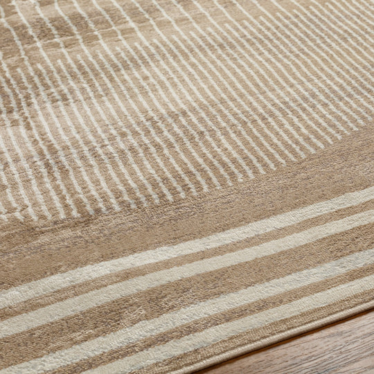 Tapis de Couloir Scandinave Moderne Brun/Beige Santiago