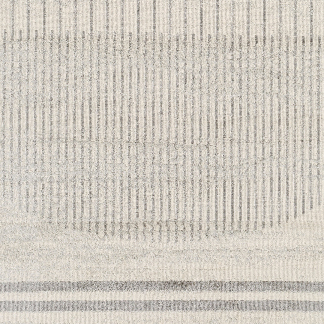 Tapis Scandinave Moderne Ivoire/Gris Santiago
