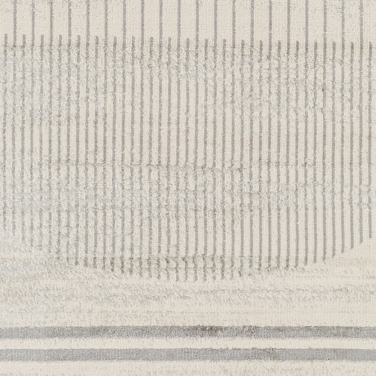 Tapis Scandinave Moderne Ivoire/Gris Santiago