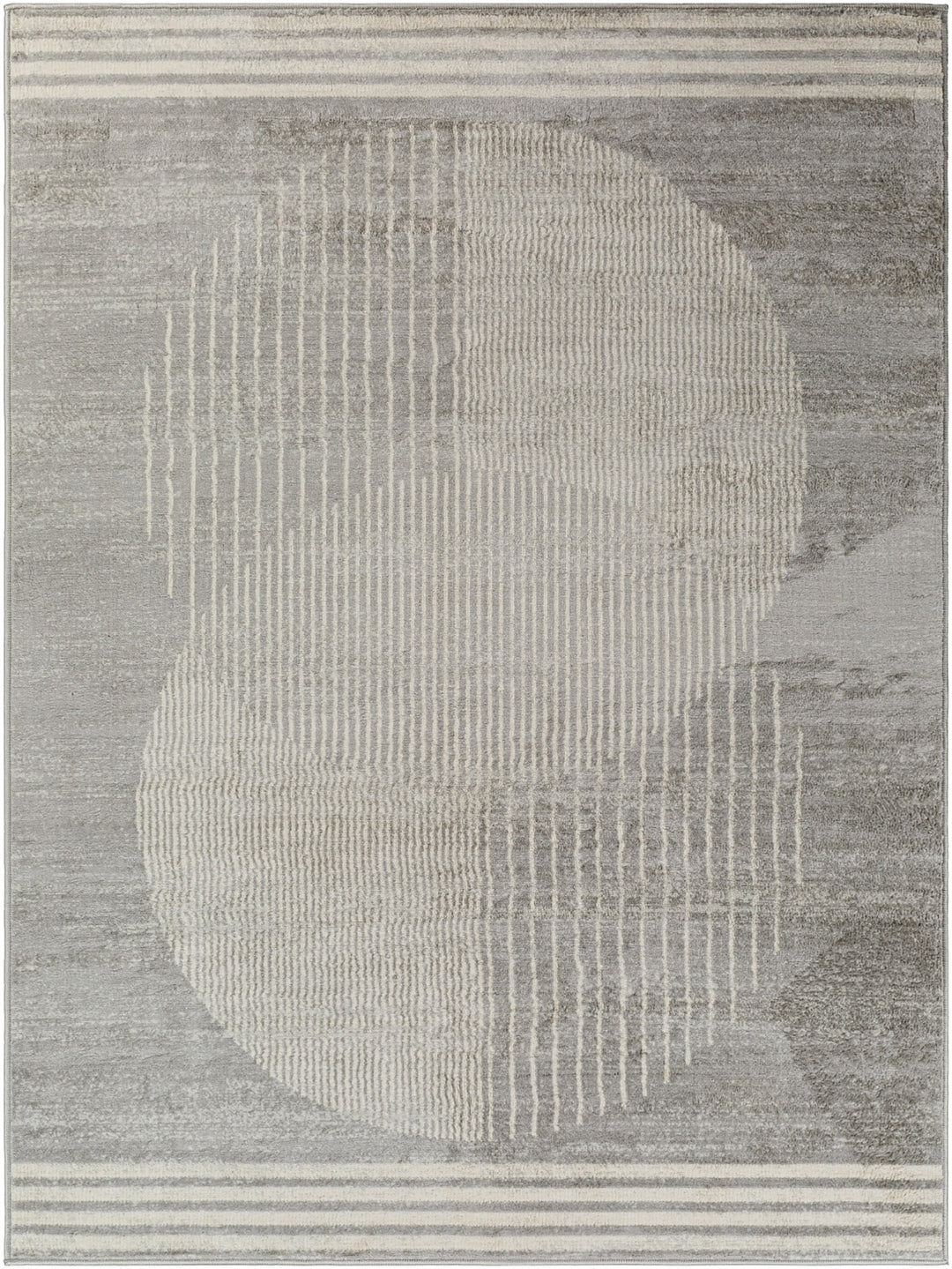 Tapis Scandinave Moderne Gris/Beige Montevideo