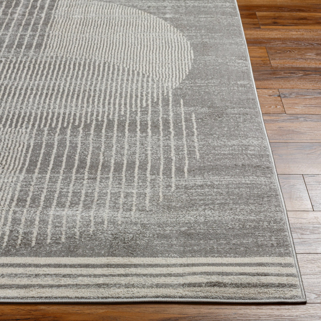 Tapis de Couloir Scandinave Moderne Gris/Beige Montevideo