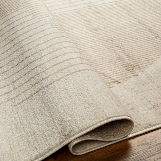 Tapis Scandinave Moderne Beige/Brun Montevideo