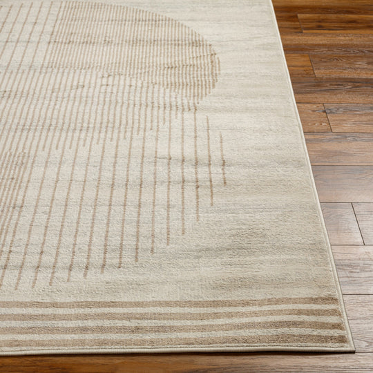 Tapis Scandinave Moderne Beige/Brun Montevideo