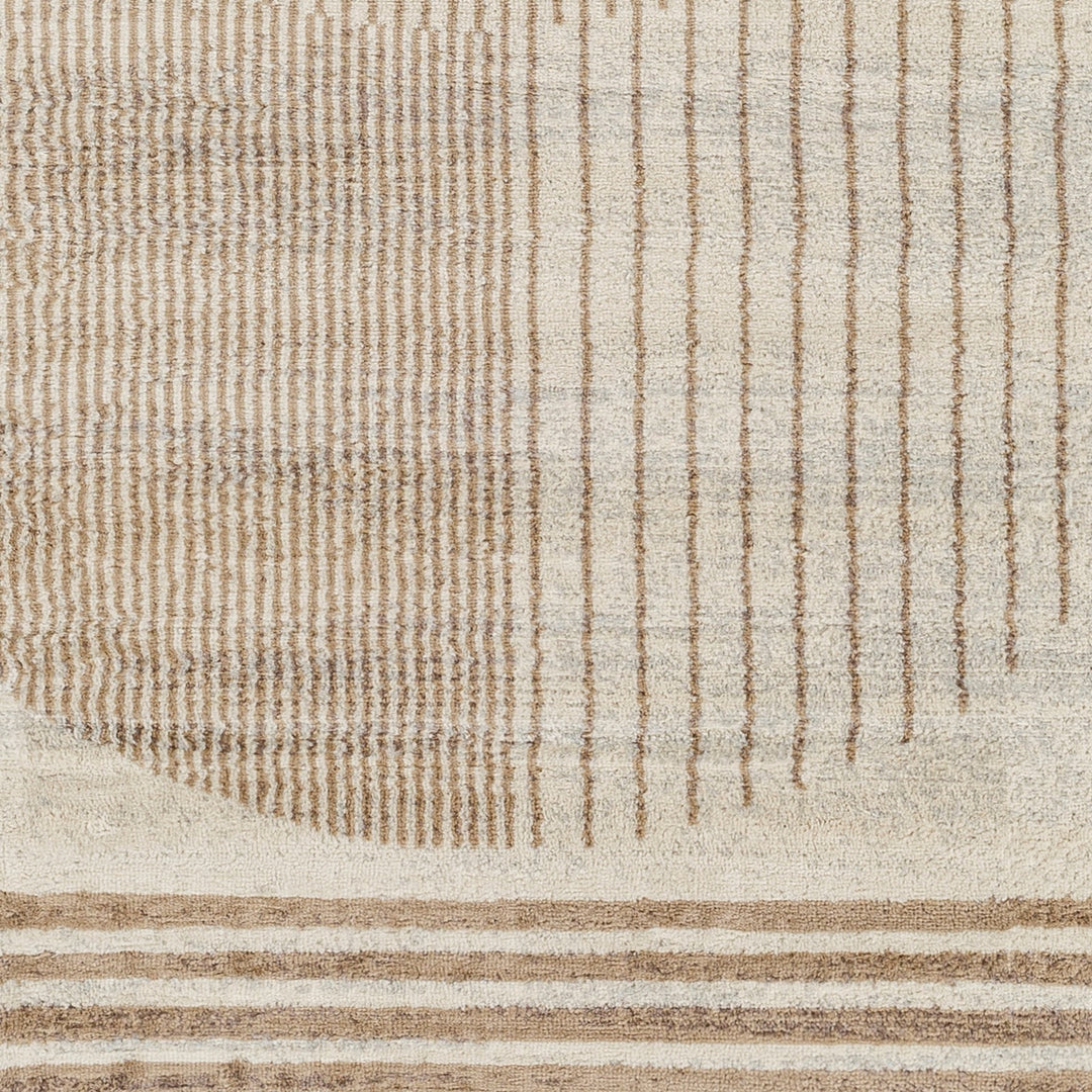 Tapis Scandinave Moderne Beige/Brun Montevideo