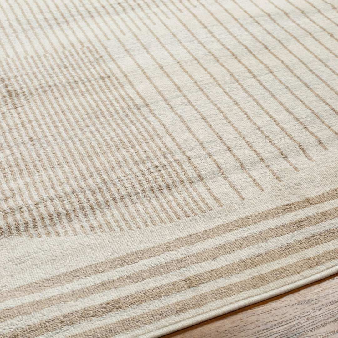 Tapis Scandinave Moderne Beige/Brun Montevideo
