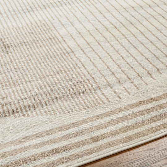 Tapis Scandinave Moderne Beige/Brun Montevideo