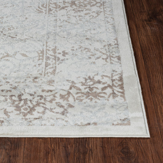 Tapis Vintage Oriental Marron/Ivoire Montreal