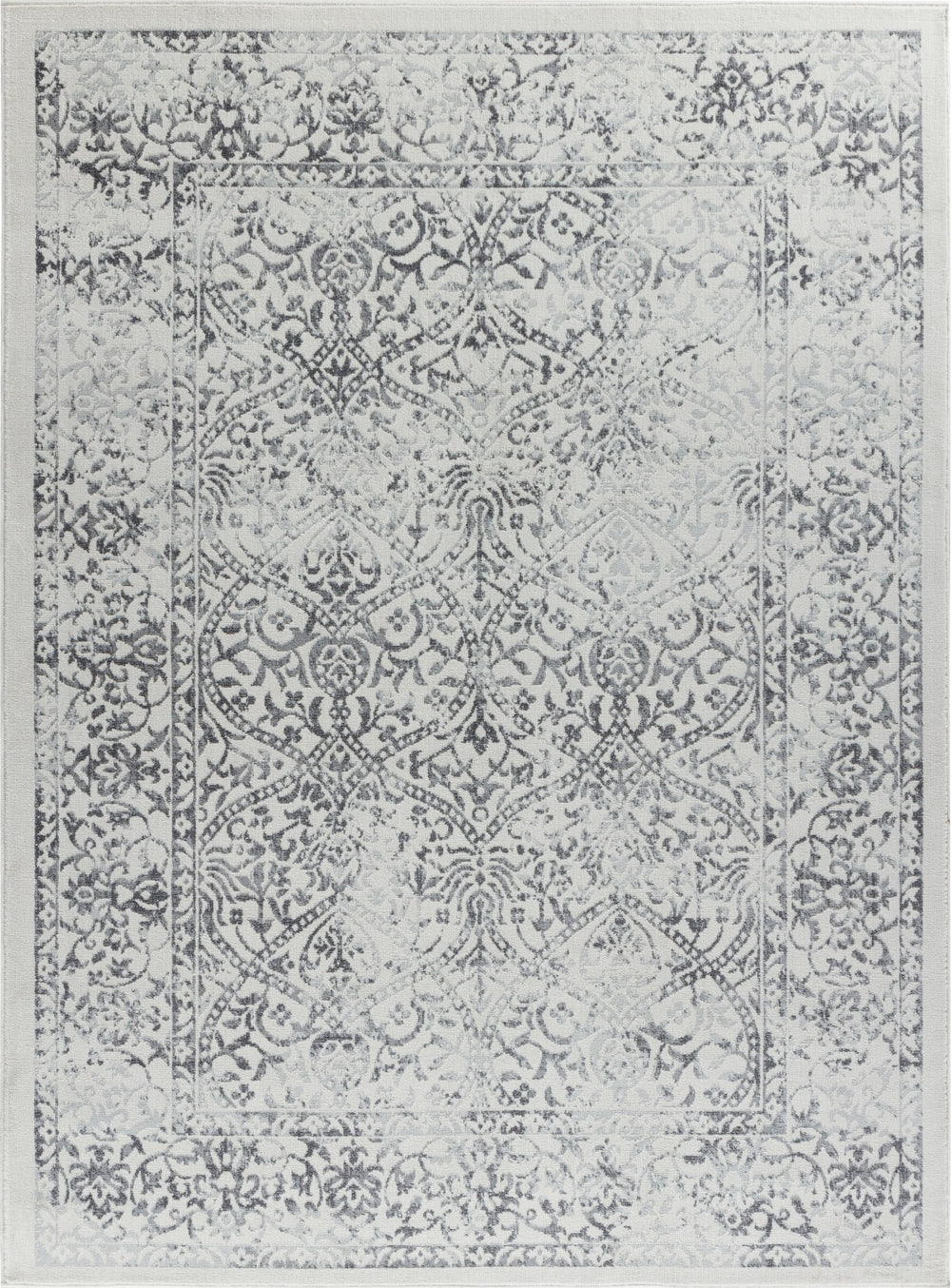 Tapis Vintage Oriental Gris/Ivoire Montreal