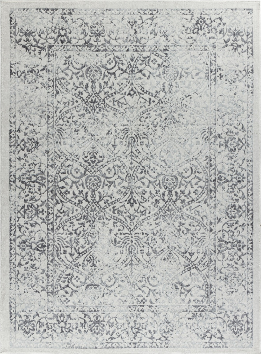 Tapis Vintage Oriental Gris/Ivoire Montreal