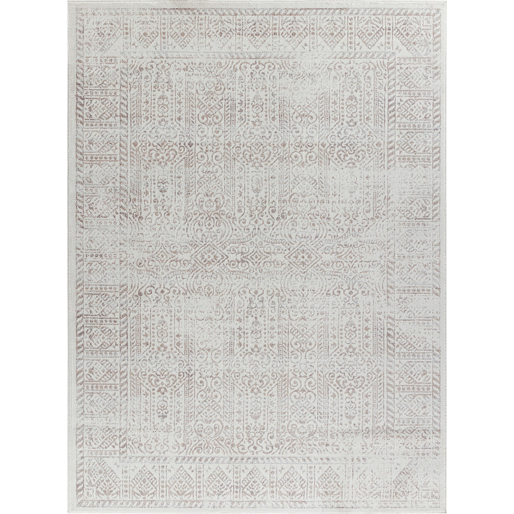 Tapis Vintage Oriental Brun/Ivoire/Gris Penza