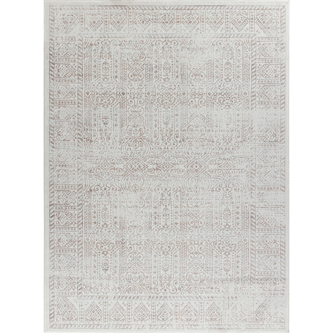 Tapis Vintage Oriental Brun/Ivoire/Gris Penza
