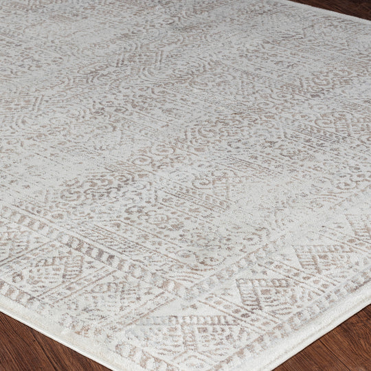Tapis Vintage Oriental Brun/Ivoire/Gris Penza