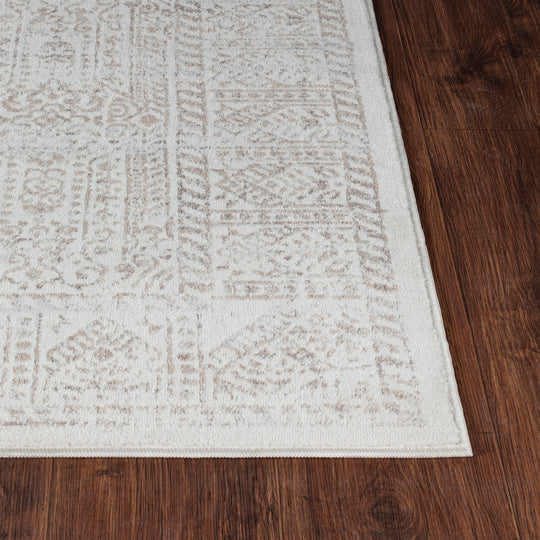 Tapis Vintage Oriental Brun/Ivoire/Gris Penza
