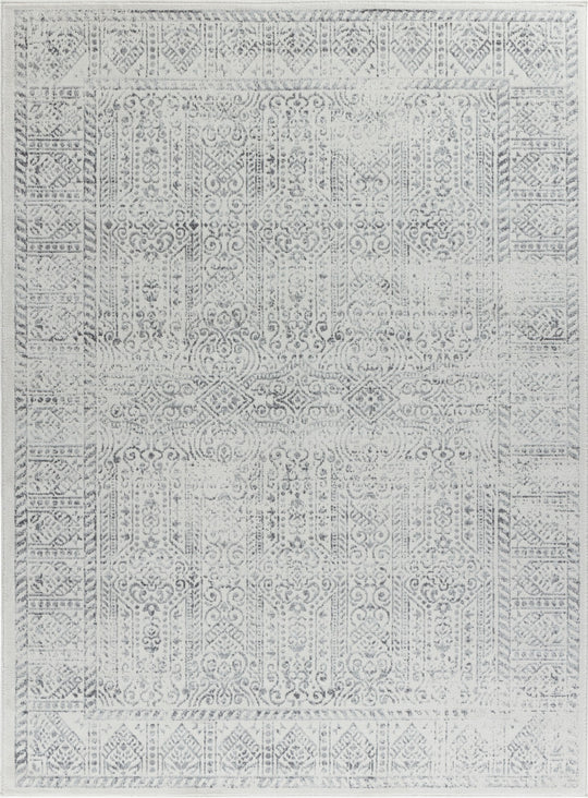 Tapis Vintage Oriental Gris/Ivoire Penza