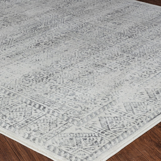 Tapis Vintage Oriental Gris/Ivoire Penza