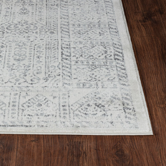Tapis Vintage Oriental Gris/Ivoire Penza