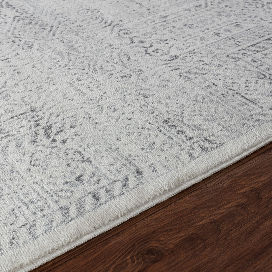 Tapis Vintage Oriental Gris/Ivoire Penza