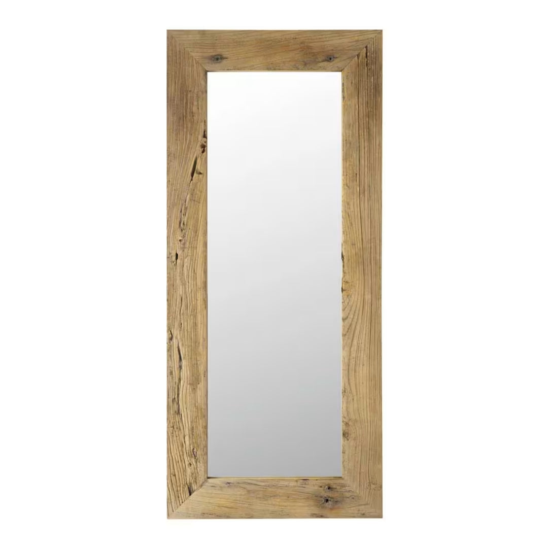 Grand miroir rectangulaire MAISONS DU MONDE Key West en bois de sapin 70x160 cm