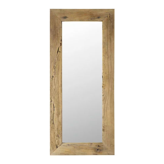Grand miroir rectangulaire MAISONS DU MONDE Key West en bois de sapin 70x160 cm