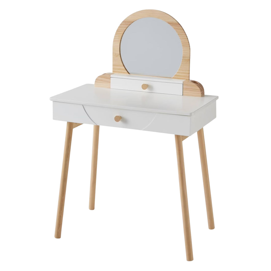 Grande coiffeuse VERTBAUDET Suzie blanc/bois