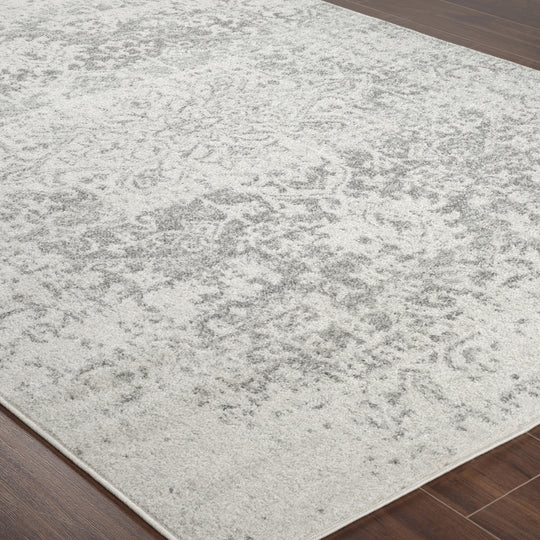 Tapis Oval Vintage Oriental Gris/Blanc Syracusa
