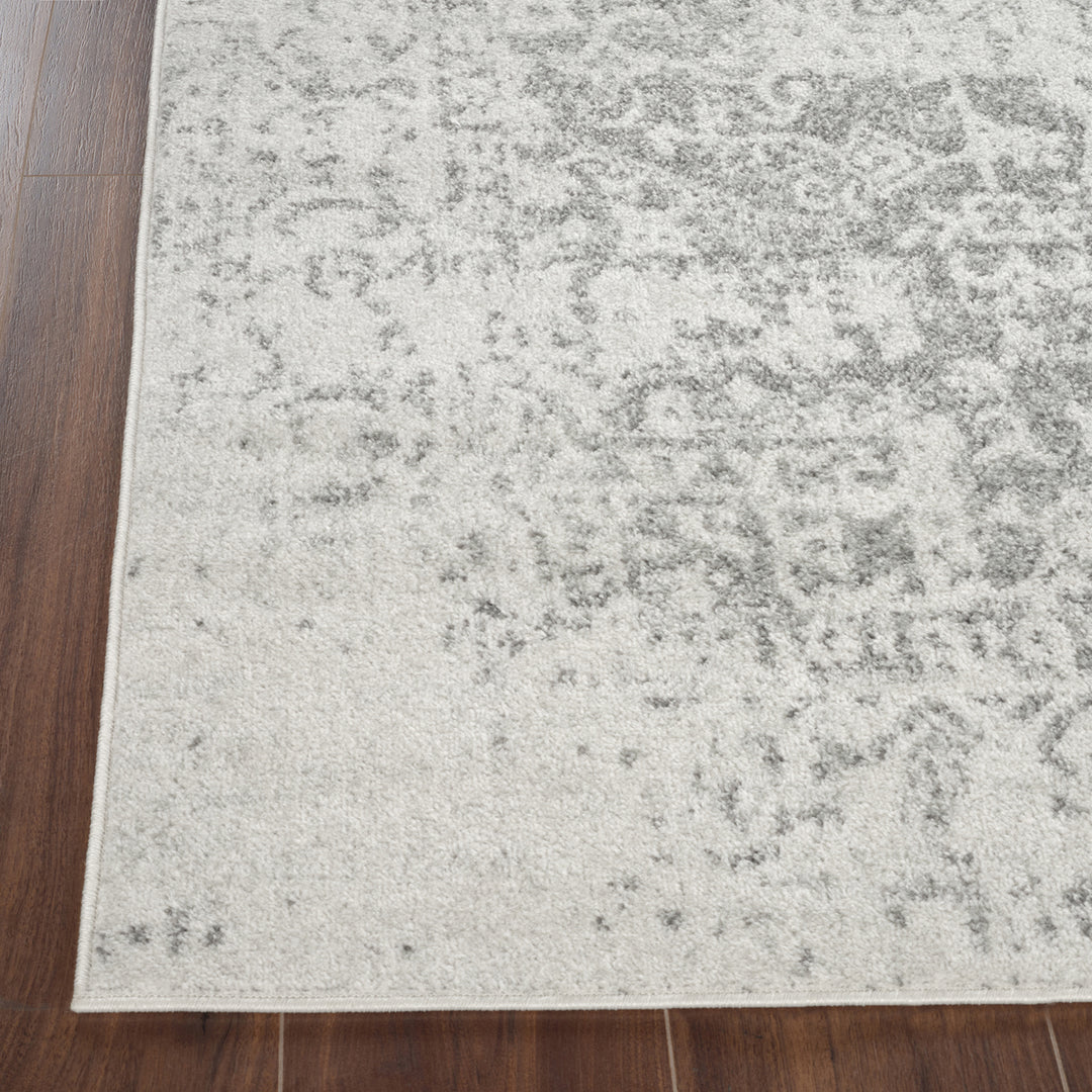 Tapis Vintage Oriental Gris/Blanc Syracusa