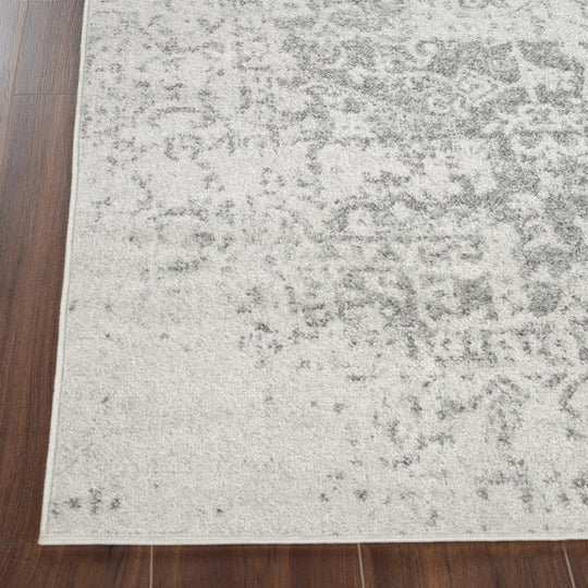 Tapis Vintage Oriental Gris/Blanc Syracusa