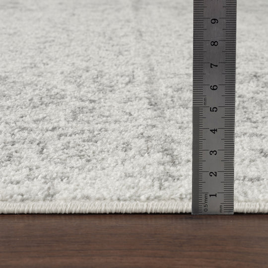 Tapis de Couloir Vintage Oriental Gris/Blanc Syracusa