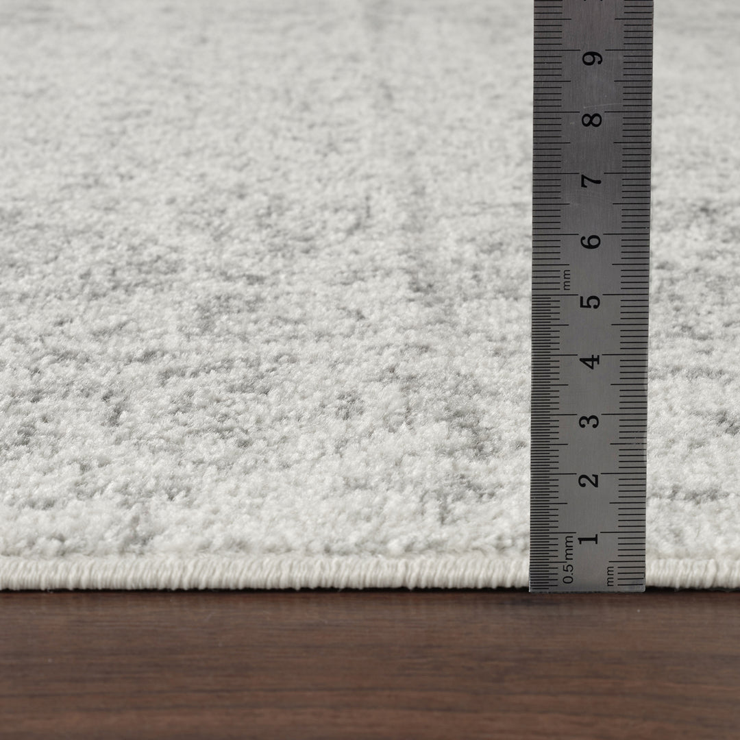 Tapis Oval Vintage Oriental Gris/Blanc Syracusa