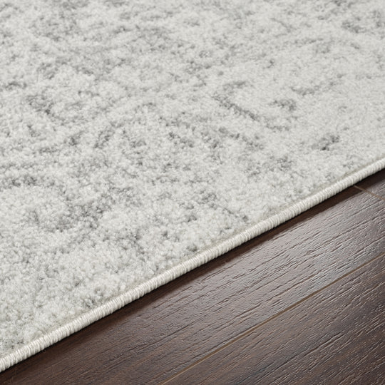 Tapis de Couloir Vintage Oriental Gris/Blanc Syracusa