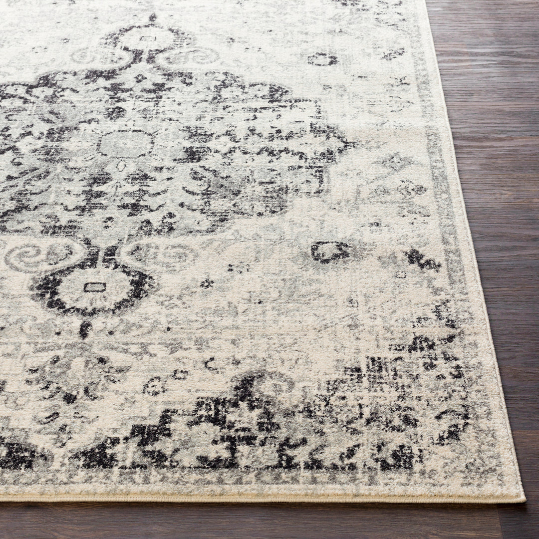 Tapis Vintage Oriental Gris/Noir Munich