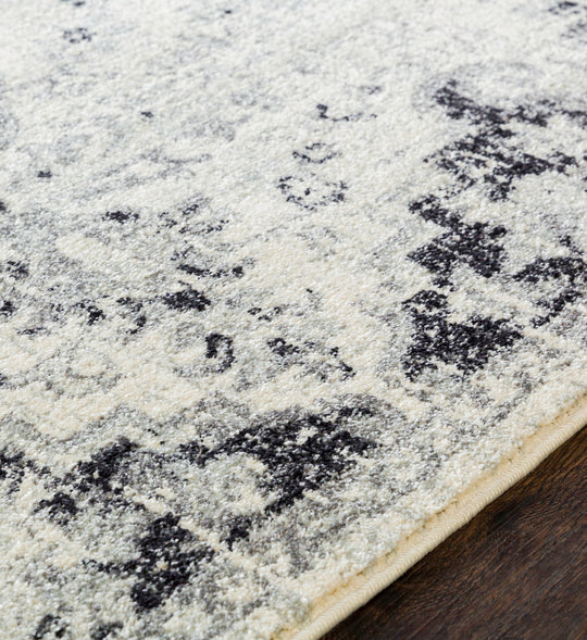 Tapis Vintage Oriental Gris/Noir Munich
