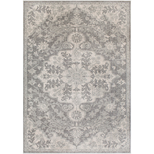Tapis Vintage Oriental Gris Munich