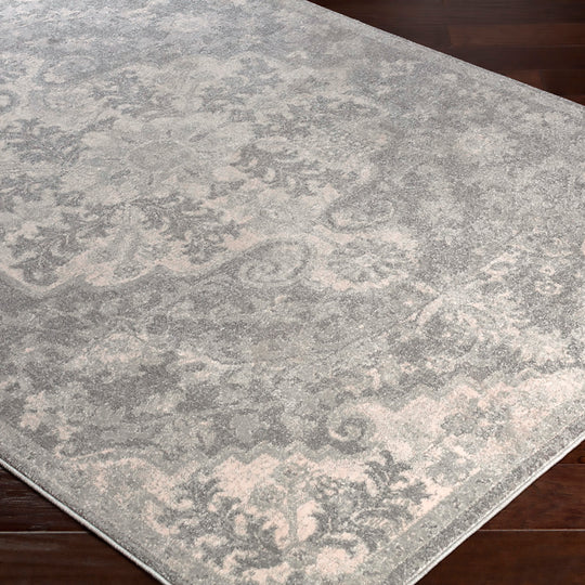 Tapis Vintage Oriental Gris Munich