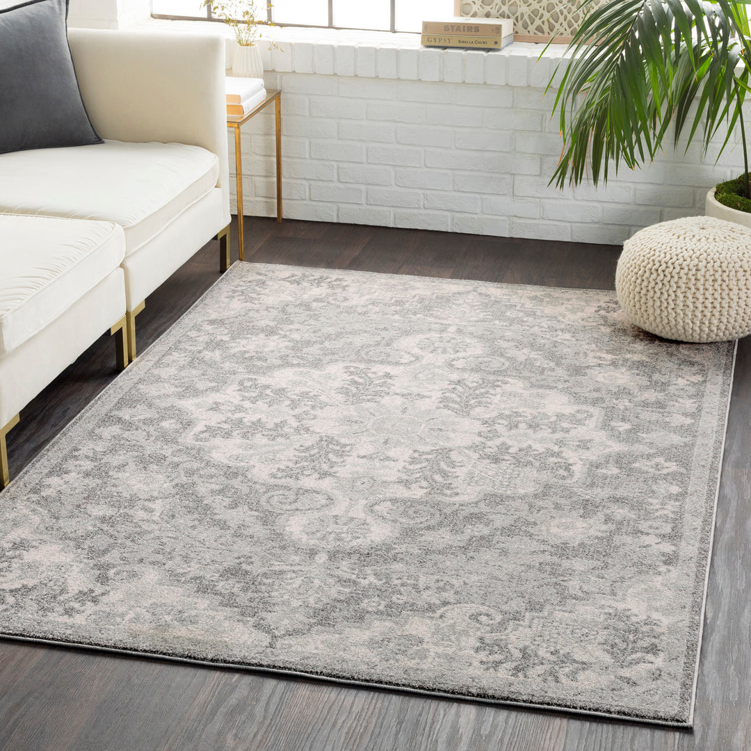 Tapis Vintage Oriental Gris Munich
