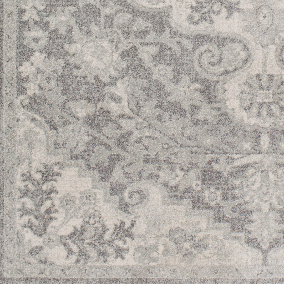 Tapis Vintage Oriental Gris Munich