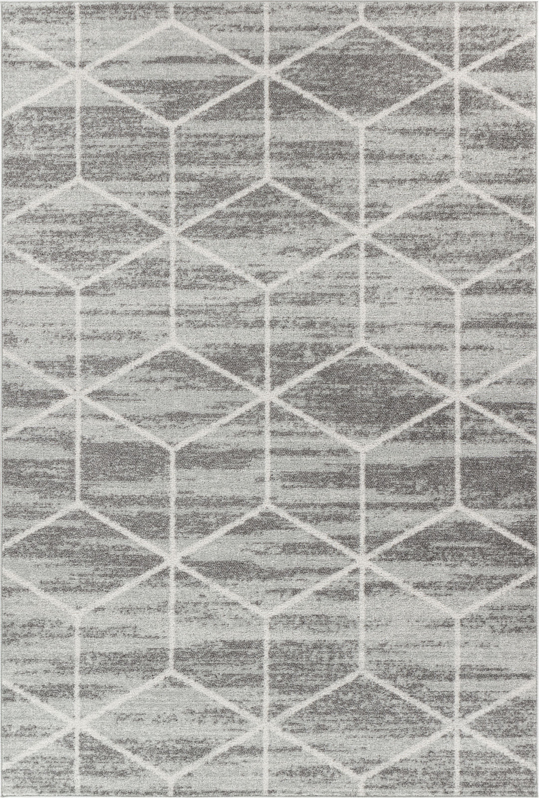 Tapis Scandinave Moderne Gris/Blanc Namur
