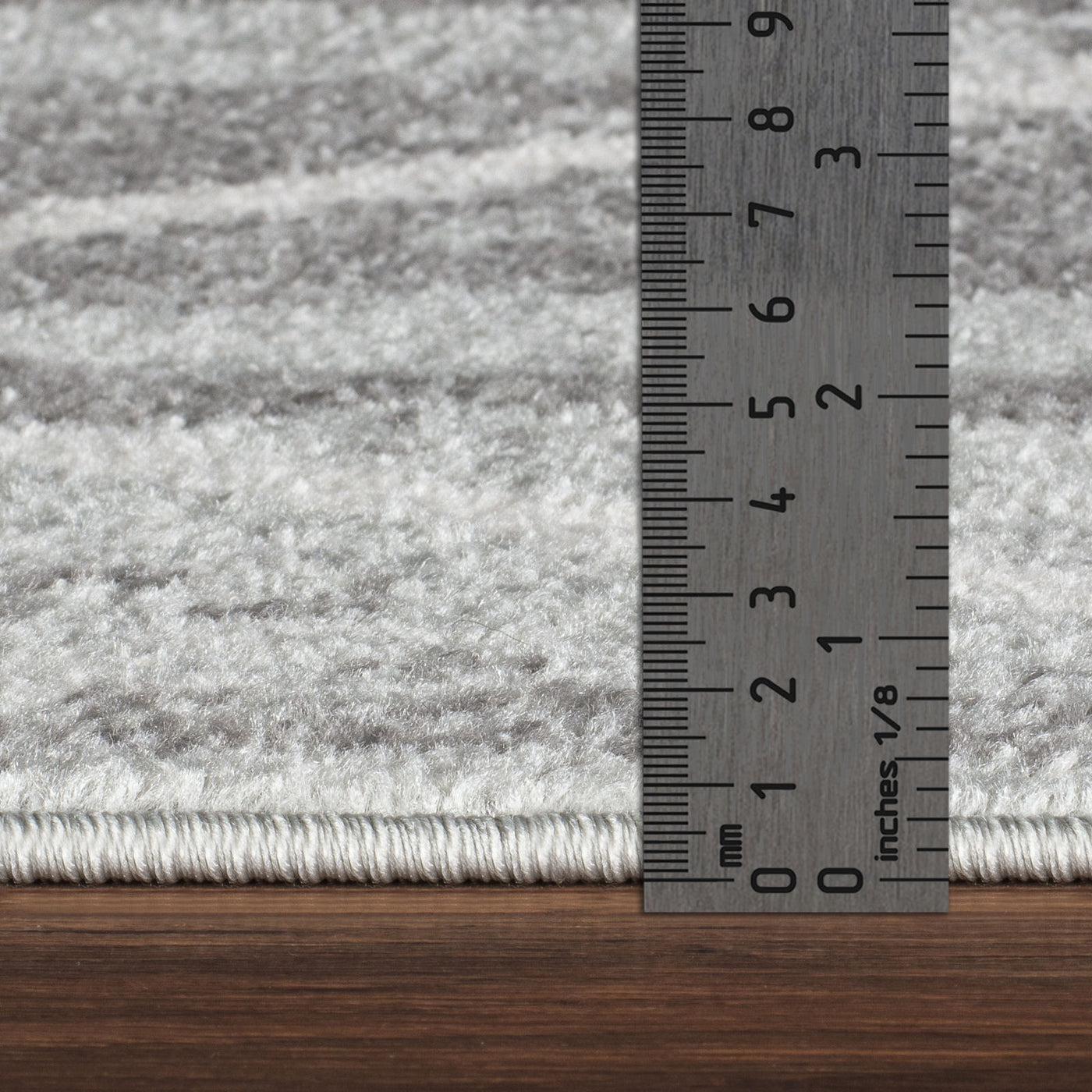 Tapis Scandinave Moderne Gris/Blanc Namur