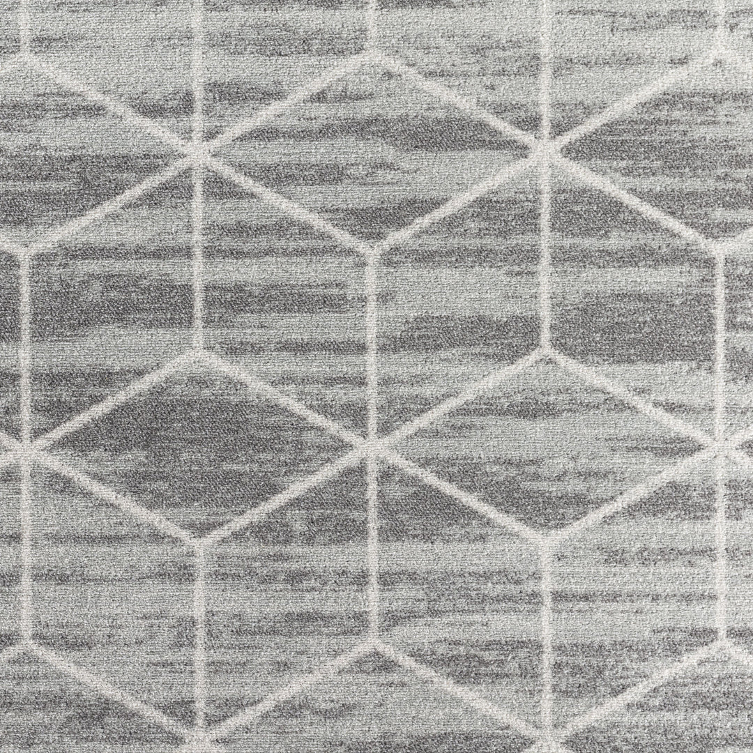 Tapis Scandinave Moderne Gris/Blanc Namur