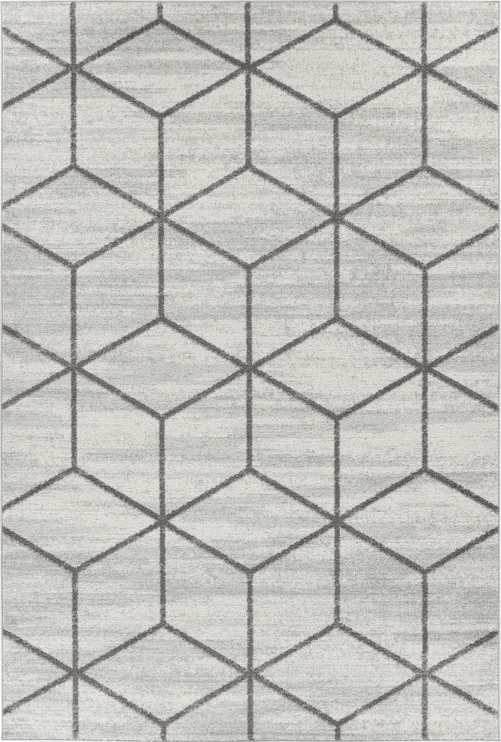 Tapis Scandinave Moderne Blanc/Gris Namur